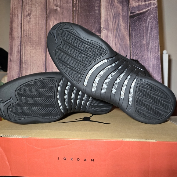 Air Jordan 12 Retro Winterized Triple Black Anthracite | Size 11
